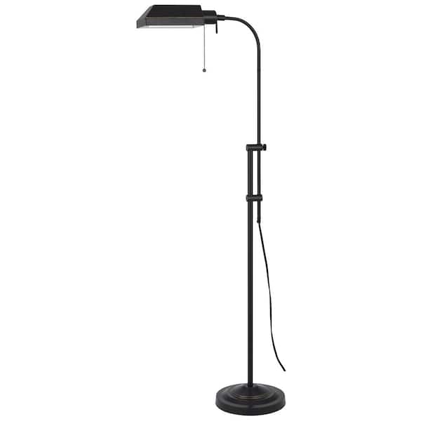 CAL Lighting 57 in. H Dark Bronze Metal Pharmacy Floor Lamp