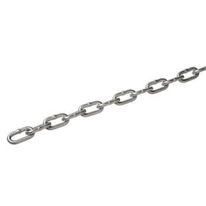 3/8 in. x 1 ft. Grade 30 Galvanized Steel Proof Coil Chain