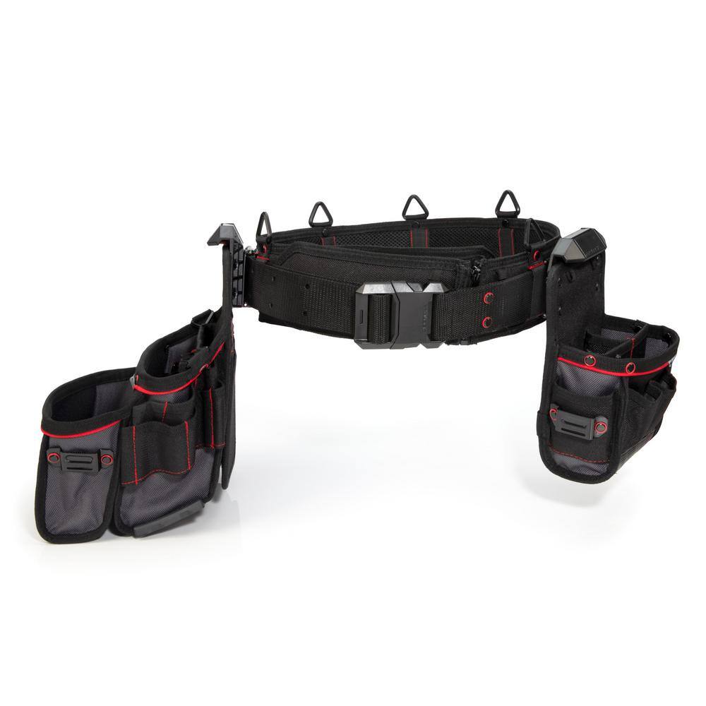 PROLOCK 3Piece 15Pocket Handyman Tool Belt Rig PLS069 The Home Depot