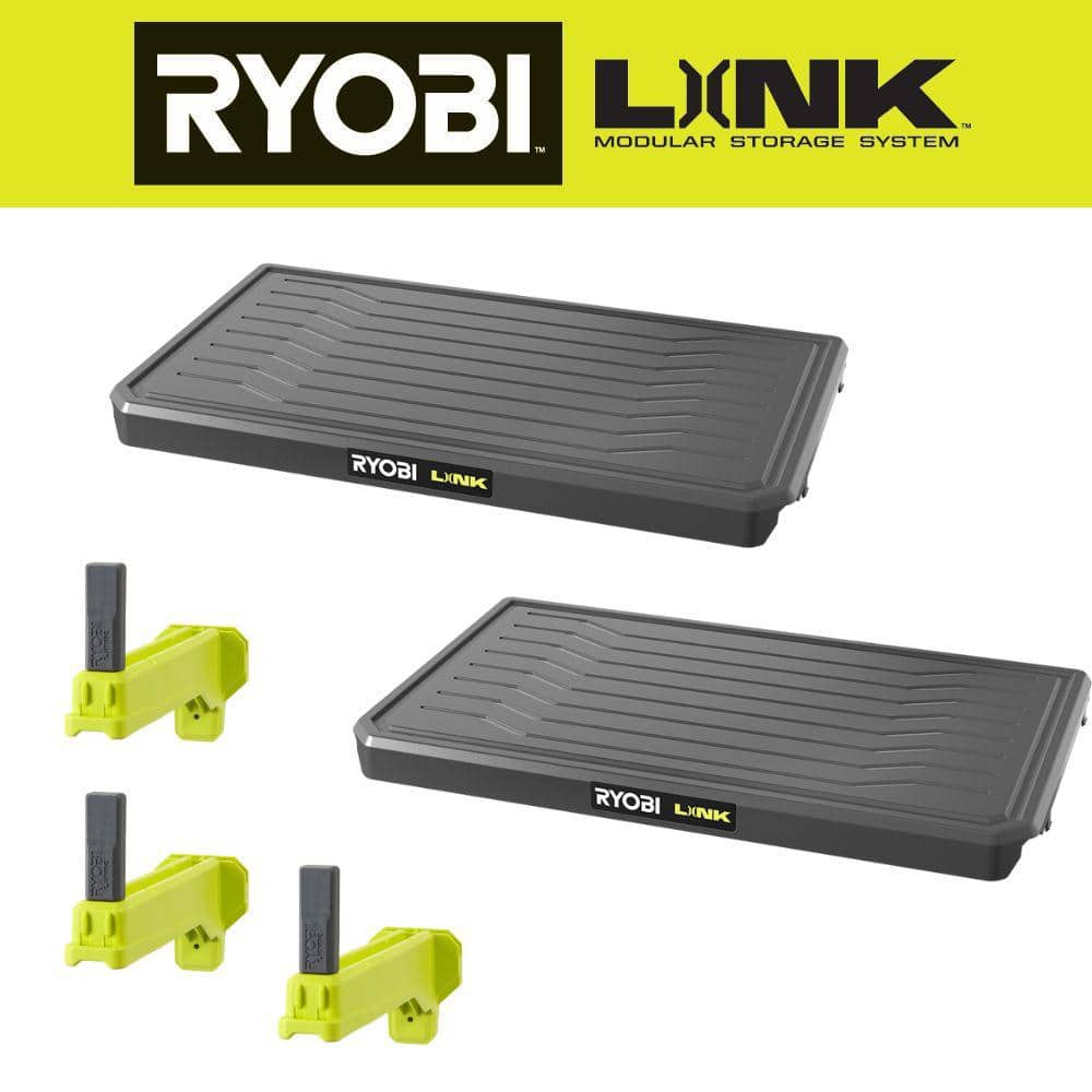 LINK 21 in. Solid Shelf (2-Pack) with LINK 2-In-1 Shelving Bracket (3-Pack) price history on PriceWatchPro