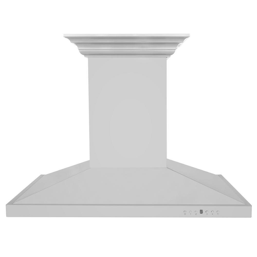 30-inch Stainless Steel Island Mount Range Hood with Bluetooth Speakers