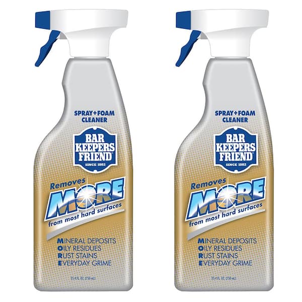 Bar Keepers Friend 25.4 oz. All-Purpose Cleaner More Spray and Foam (2-Pack)