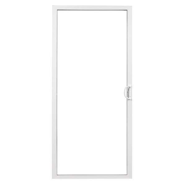 American Craftsman 72 in. x 80 in. 50 Series White Vinyl Sliding Patio Door Moving Panel, LowE