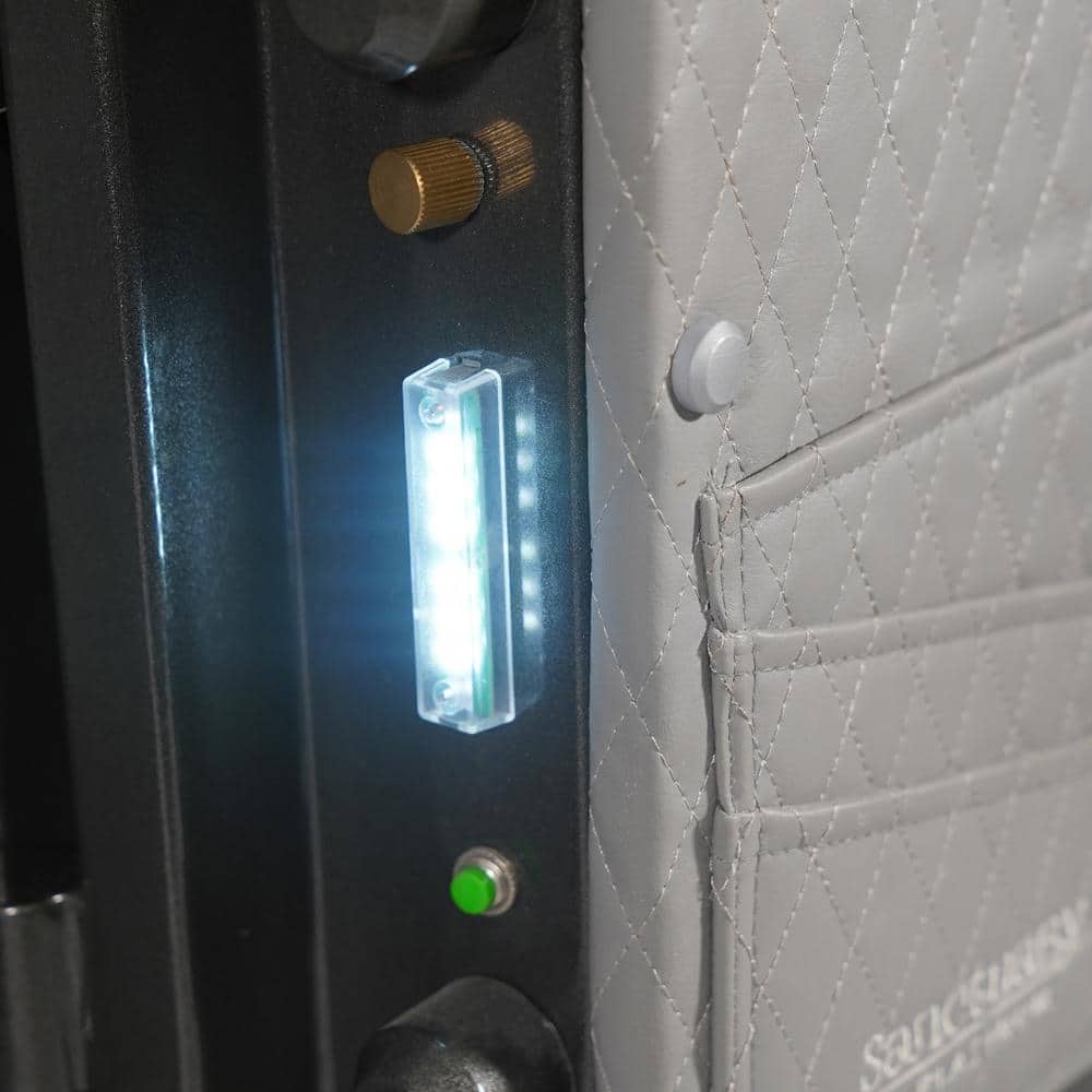 Platinum Dark Gray Biometric Fireproof Waterproof Safe, 1.07 Cu. Ft.