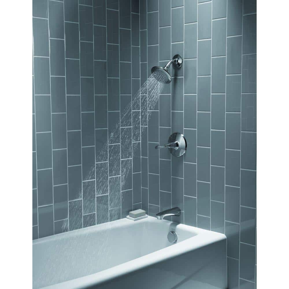 Villager 60" White Cast Iron Alcove Bathtub
