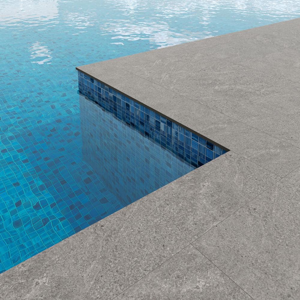 Silver Gray Large Format Matte Porcelain Tile with Water Protection