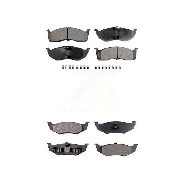 TEC Front Rear Ceramic Brake Pads Kit For Neon Dodge Plymouth Chrysler KTC-100343