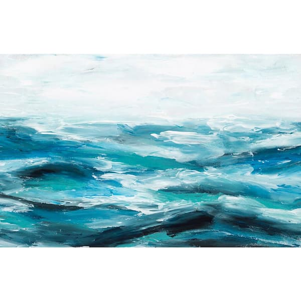 GIANT ART 54 in. x 84 in. "Oceanic I" by Isabelle Z Canvas Wall Art