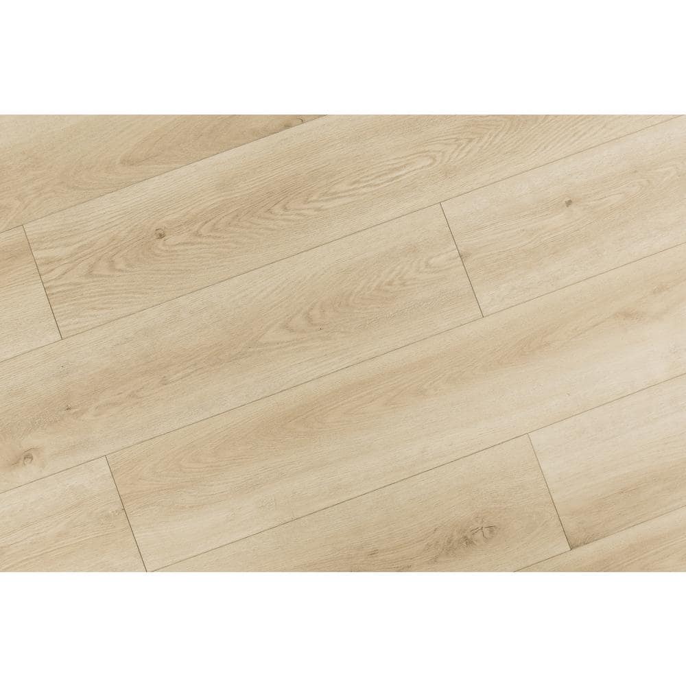 Mesa Tan Wide Plank Oak Look Waterproof Vinyl Flooring