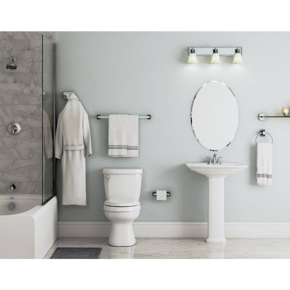 Ventura Polished Chrome Wall Mounted Toilet Paper Holder