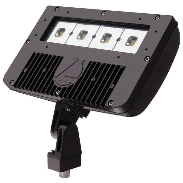 Lithonia Lighting DSXF2 78-Watt Dark Bronze Outdoor Integrated LED Flood Light