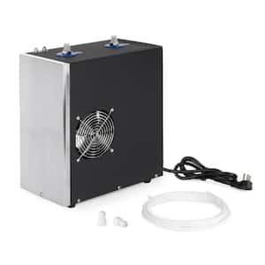 Adjustable Power Water Chiller Cooling Cold Water Dispenser Stainless Steel with Cooling Fan, Tubing, Fittings