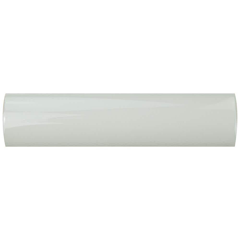 Novecento Cubrecantos Blanco Viejo 1-1/4 in. x 5-1/8 in. Glossy Ceramic Wall Tile Trim price history on PriceWatchPro