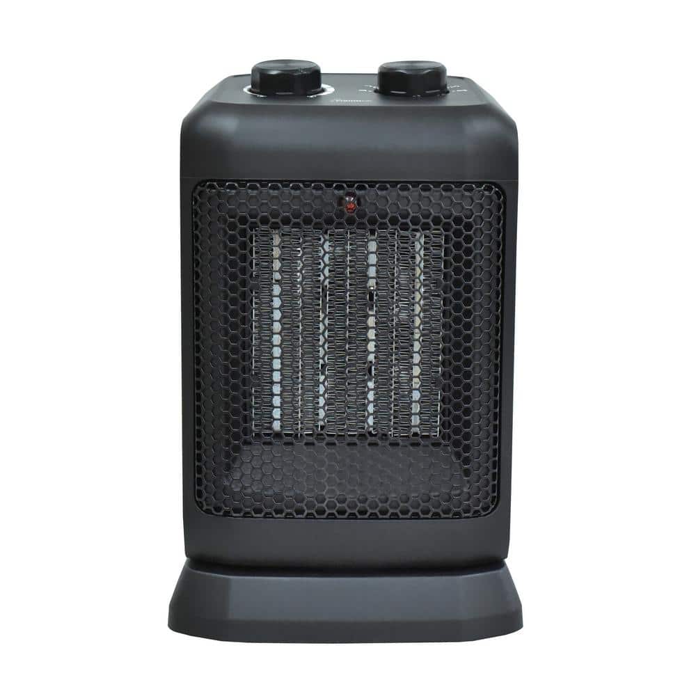 1500/750-Watt 10.5 in. Electric Oscillating Ceramic Forced Air Space Heater price history on PriceWatchPro