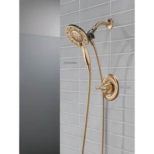 Chamberlain Gold In2ition Single-Handle 4-Spray Shower Faucet in Champagne Bronze (Valve Included)