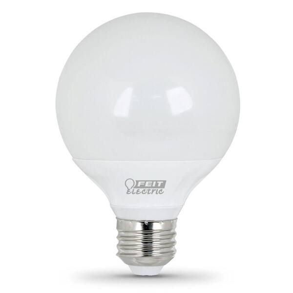 Feit Electric 25W Equivalent Soft White (3000K) G25 LED Light Bulbs (12-Pack)