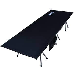 Camping Cot Portable Folding Camping Cots Height Adjustable Sleeping Cot Lightweight Ultralight Folding Bed