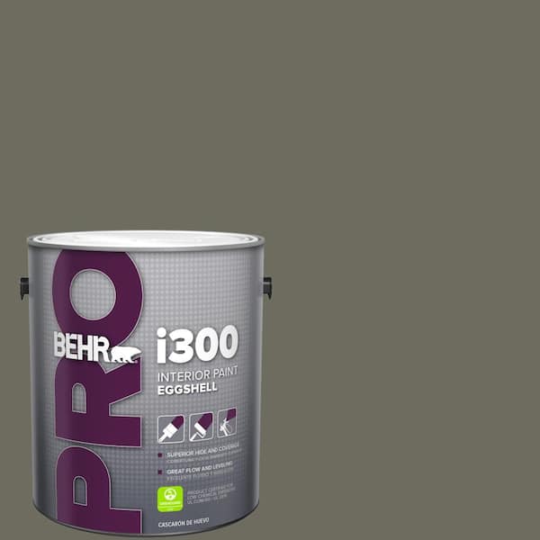1 gal. #N370-6 Gladiator Gray Eggshell Interior Paint