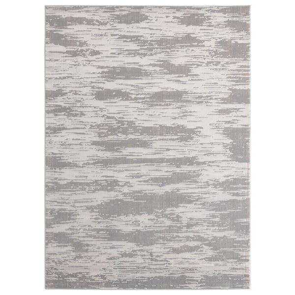 United Weavers Cascades Salish Silver 1 ft. 11 in. x 3 ft. Accent Rug