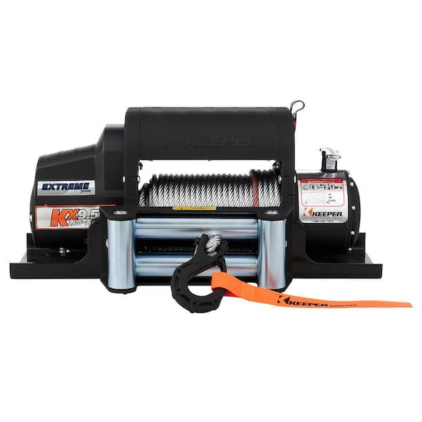 Keeper 12Volt DC 9,500 lbs. Winch KX95122B The Home Depot