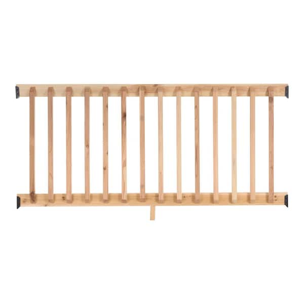 ProWood 6 ft. Cedar Rail Kit with B2E Balusters