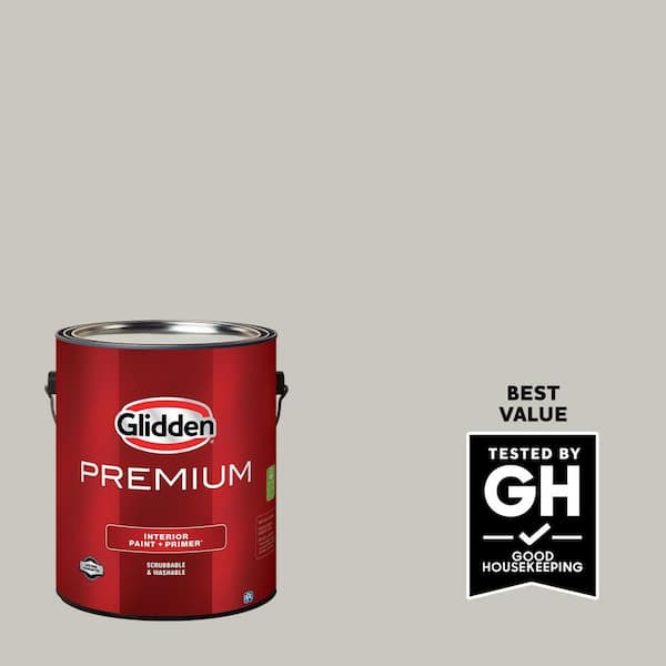 Glidden Premium 1 gal. PPG1006-3 Early Evening Eggshell Interior Latex Paint