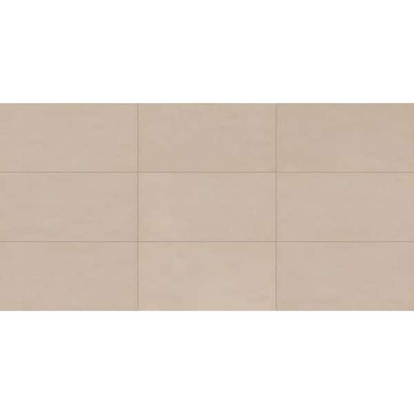 COHERENCE ALⅡ（BEIGE） Daltile Cohesion Beige 12 in. x 24 in. Color Body Porcelain Floor