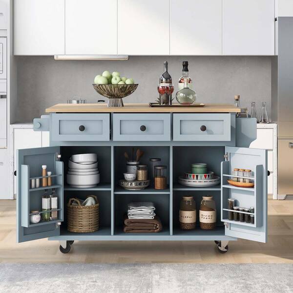 https://images.thdstatic.com/productImages/adca7579-095d-4e6c-93dc-e786b840bc5f/svn/blue-kitchen-islands-ln0207mi-cart-2-1f_600.jpg