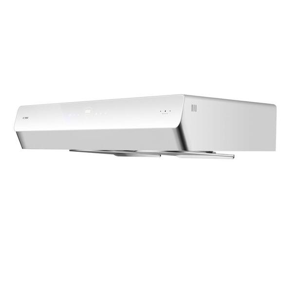 Pixie Air Slim Line 36 in. 640 CFM Convertible Under Cabinet Range Hood in  Off-White with Light