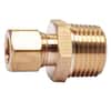 LTWFITTING 3/8 in. O.D. x 1/8 in. MIP Brass Compression 90-Degree Elbow  Fitting (25-Pack) HF696225 - The Home Depot