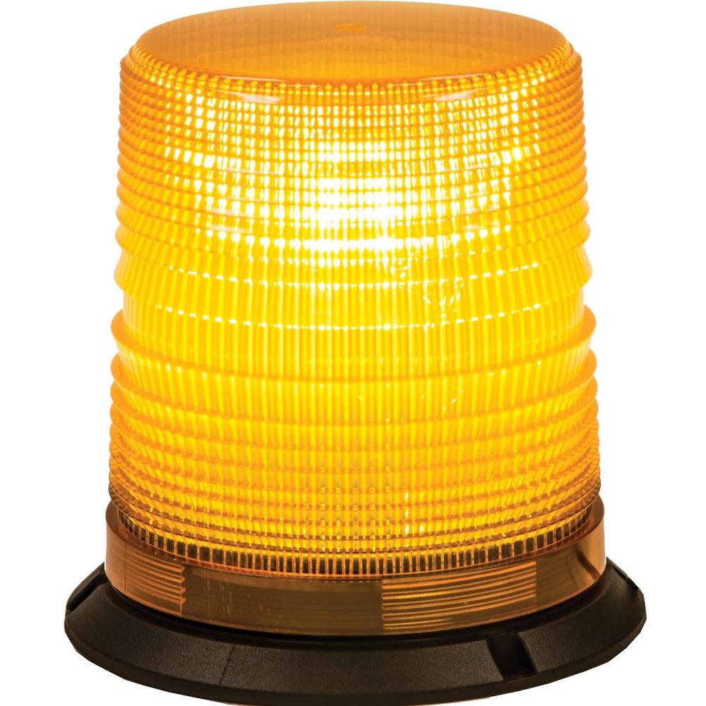 Amber Permanent Mount Utility Strobe Light