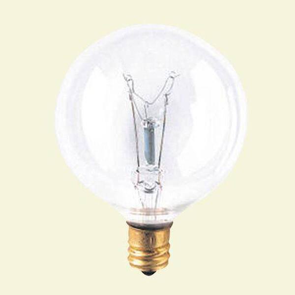 Bulbrite 40-Watt Incandescent G16.5 Light Bulb (25-Pack)