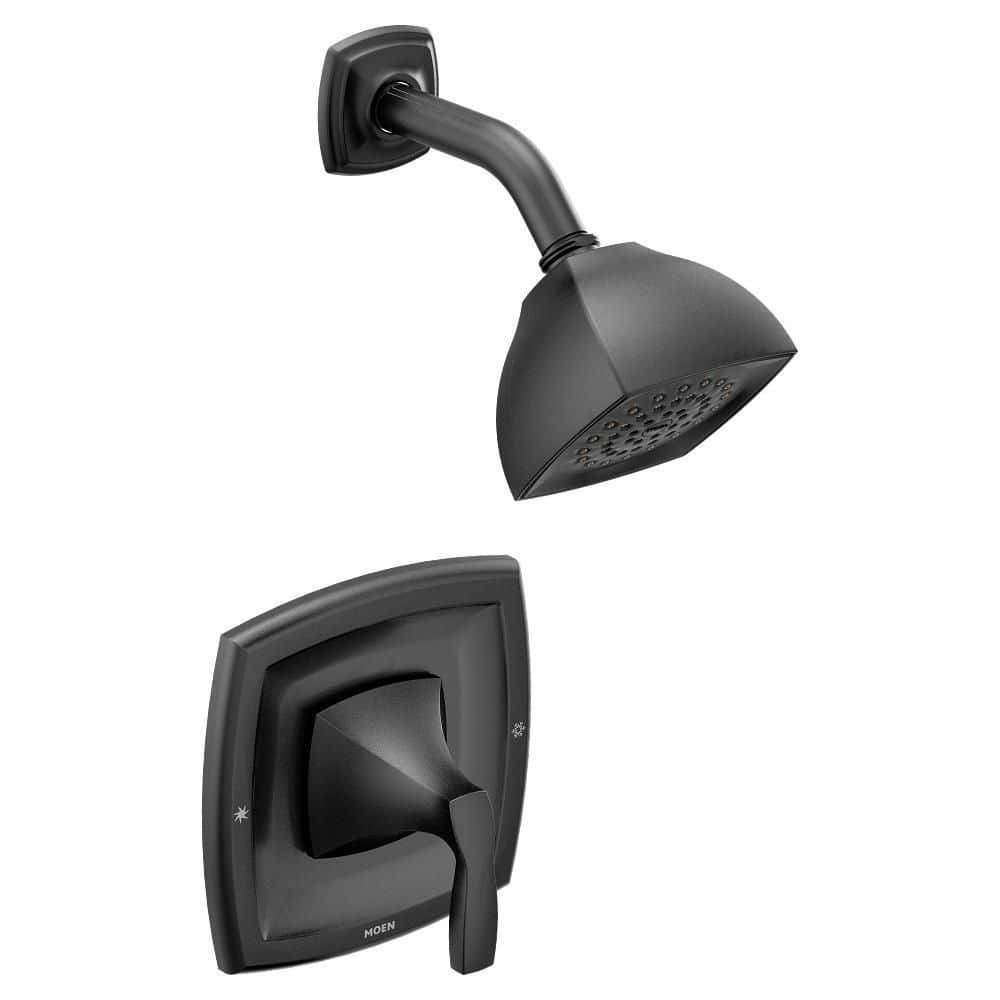 Voss 1-Handle Shower Trim Kit in Matte Black (Valve Not Included) price history on PriceWatchPro