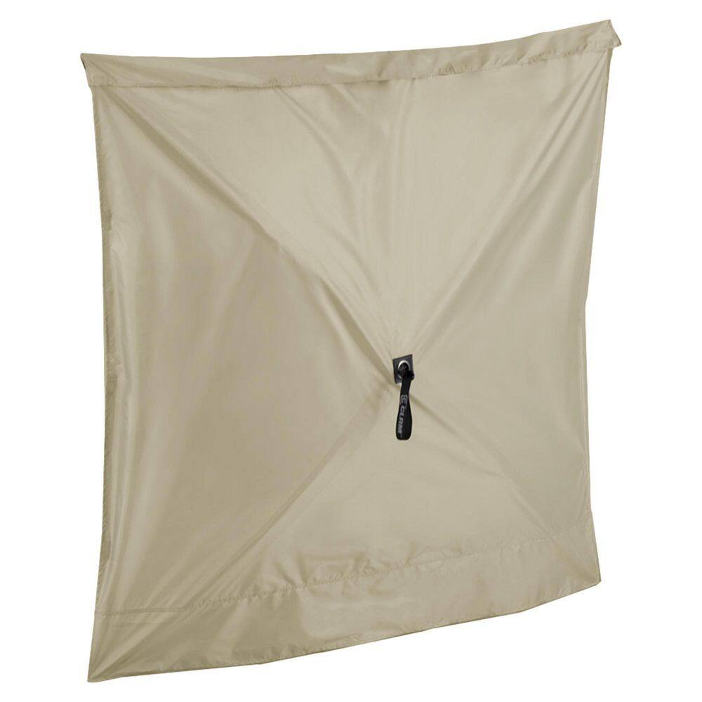 Quick-Set Tan Portable Outdoor Camp Shelter with Wind Panels