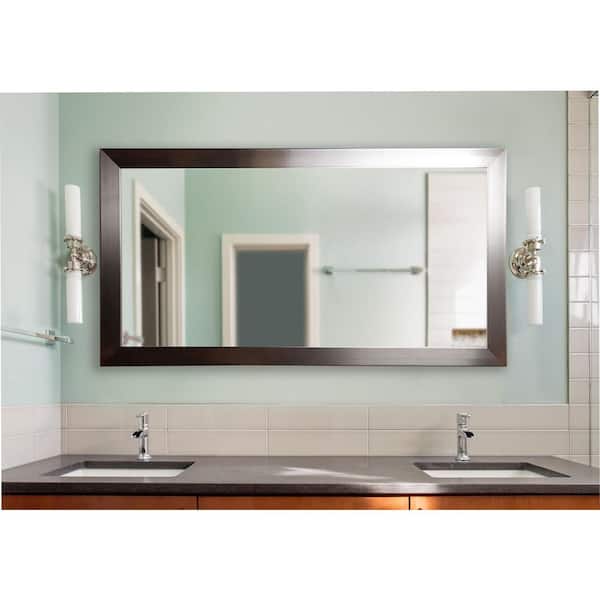 Modern Silver Mirror Frames  Modern Wall Mirror Framing – MirrorMate