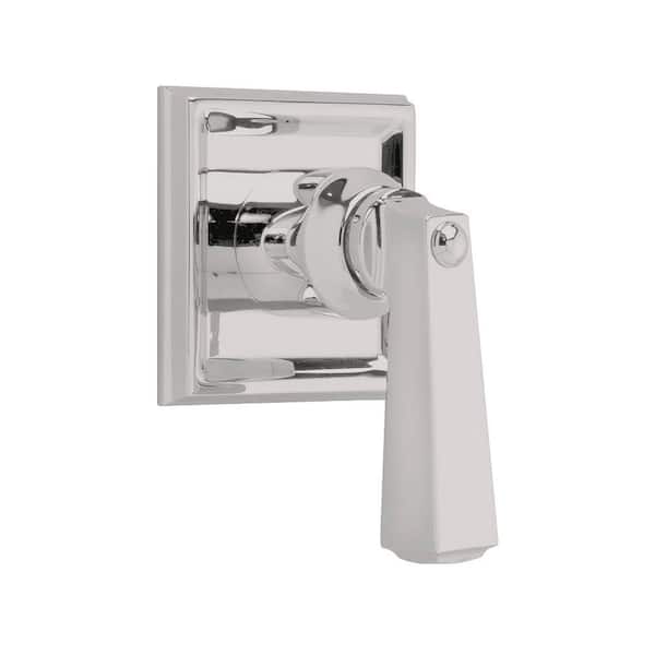 American Standard Town Square 1-Handle On/Off Volume Control Valve Trim Kit in Brushed Nickel (Valve Not Included)