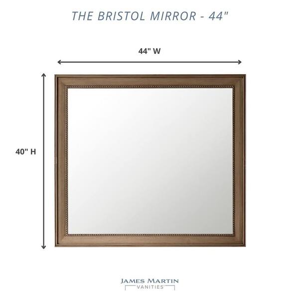 Oslo 30 in. Washed Oak Vanity -Includes Mirror