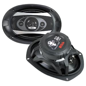 P694C 6 in. x 9 in. 4-Way 800-Watt Car Coaxial Stereo Speakers P69.4C 4 Ohm