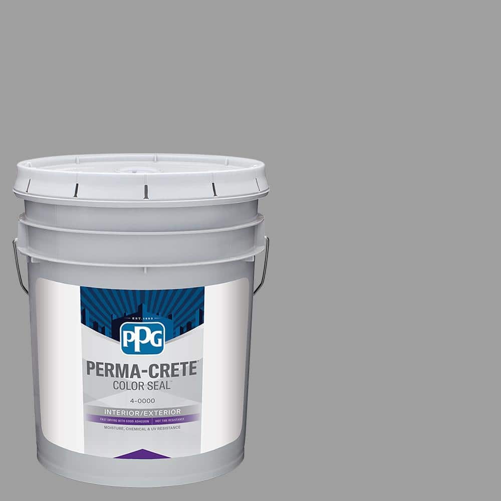PermaCrete Color Seal 5 gal. PPG09955 Burnished Blade Satin Interior/Exterior Concrete Stain