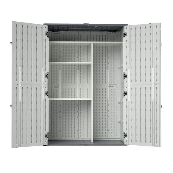 HumblePleb 52 in. W x 30 in. D x 74 in. H HDPE Plastic Vertical