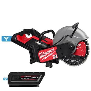 MX FUEL Lithium-Ion 14 in. Cordless Cut-Off Saw w/RAPIDSTOP Brake and HD 12.0 Battery