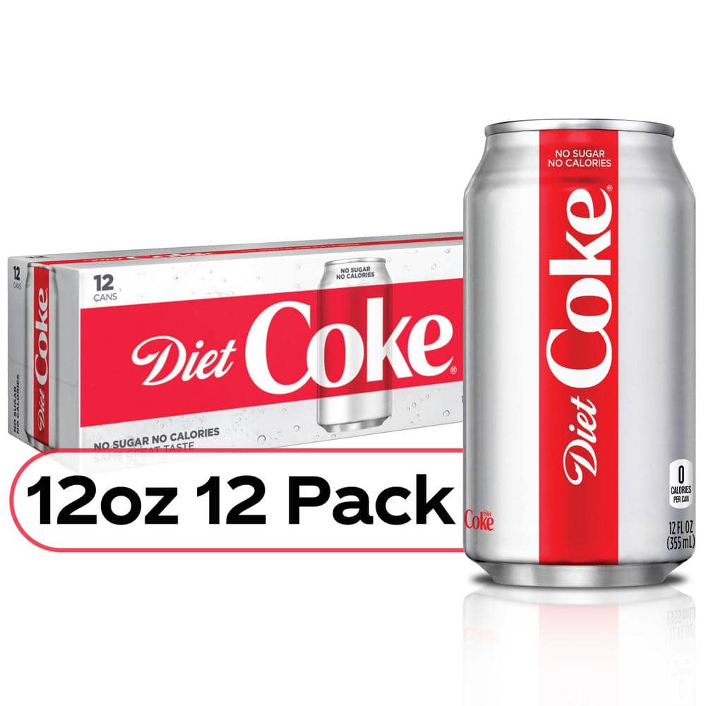 Diet Coke 12 fl. oz. Diet Coke Fridge Pack Cans (12-Pack) 049000028911 ...