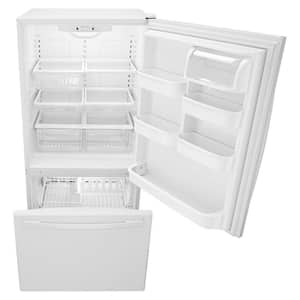 22 cu. ft. Bottom Freezer Refrigerator in White