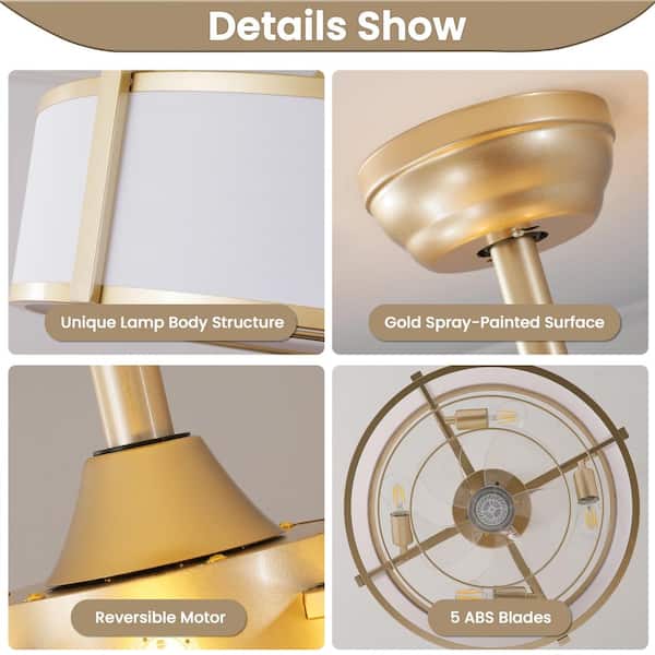 KAISITE 20 in. Indoor White Low Profile Enclosed Acrylic