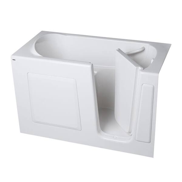 American Standard Gelcoat 5 ft. Walk-In Whirlpool Tub with Right Hand Quick Drain in White