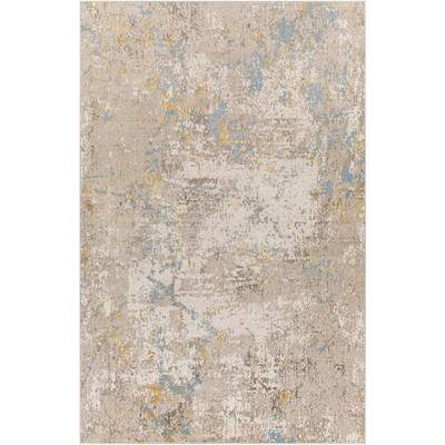 Artistic Weavers Roswell Taupe Abstract 8 ft. x 10 ft. Indoor Area Rug, Brown