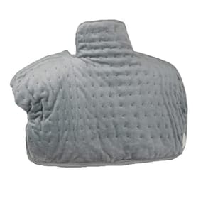 Weighted Heating Pad Neck Shoulder 6 Heating Settings and LED Controller, 4 Automatic Shut-off