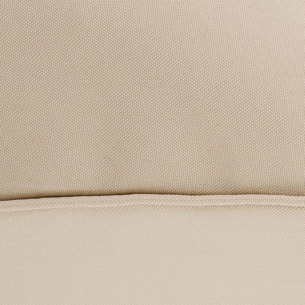 Antique Beige Water-Repellent Outdoor Chaise Lounge Cushion, 72 x 21