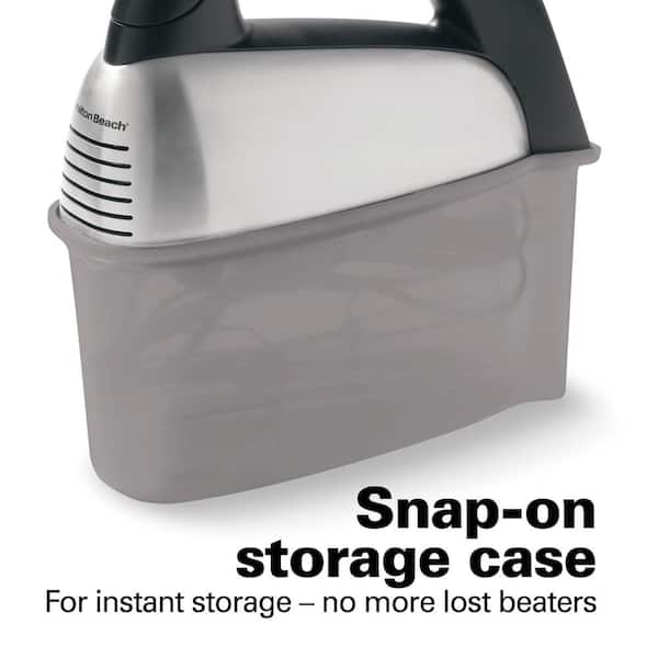  Moss & Stone Hand Mixer With Snap-On Storage Case, 5