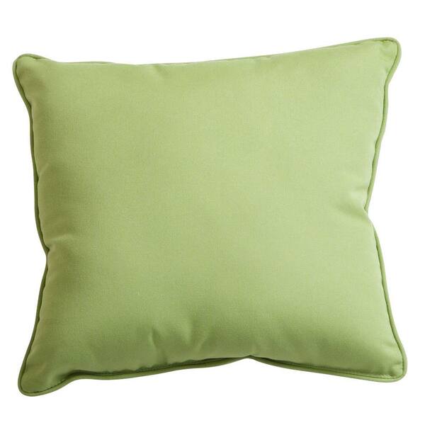 RST Brands Gingko 17 in. x 17 in. Outdoor Throw Pillow